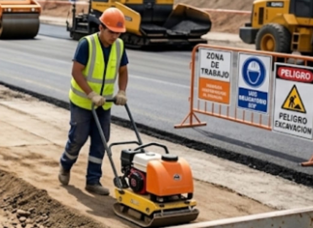 Ayudantes de Construcción para Infraestructura y Obras Viales